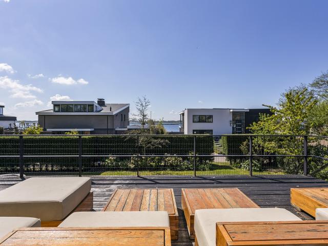 Vue de la maison de vacances