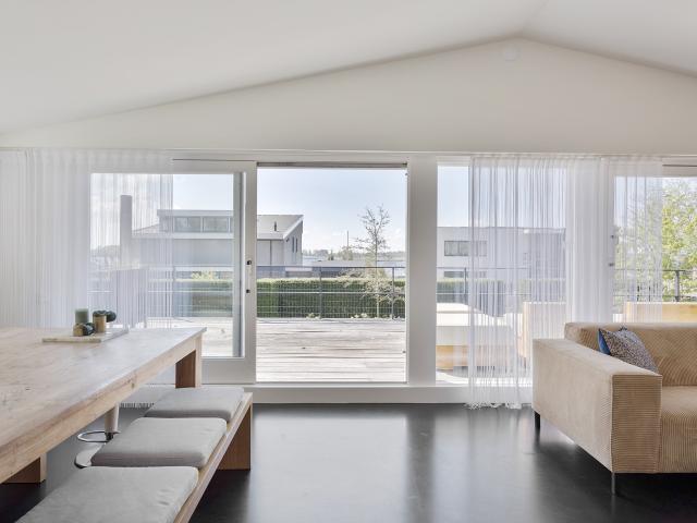 Vue de la maison de vacances