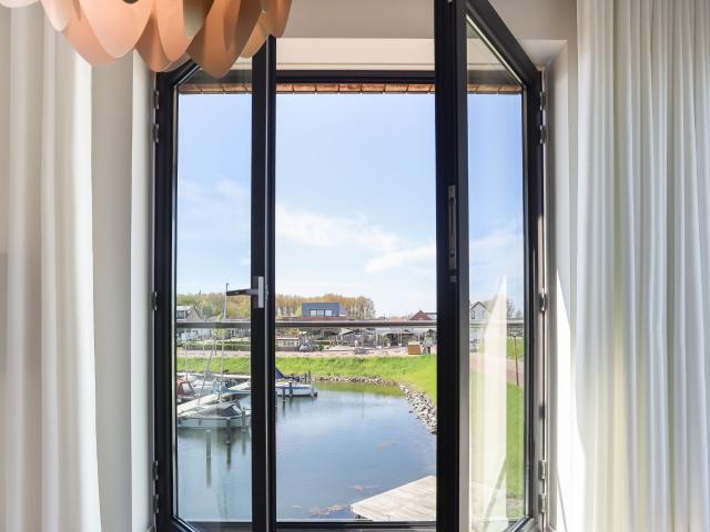 Vue de la maison de vacances