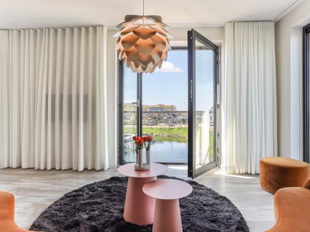 Vue de la maison de vacances