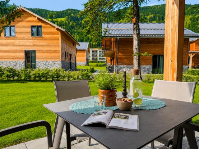 Vue de la maison de vacances