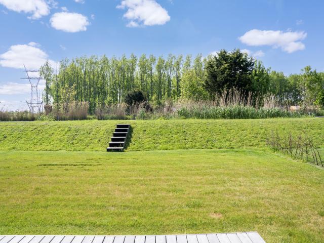 Vue de la maison de vacances