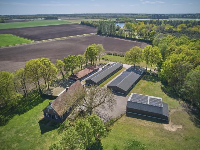 Vue de la maison de vacances