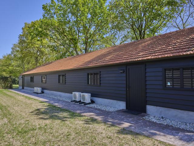 Vue de la maison de vacances