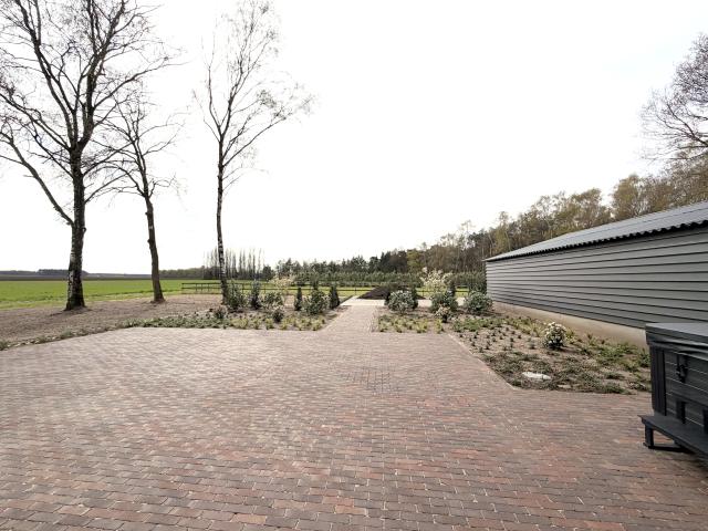 Vue de la maison de vacances