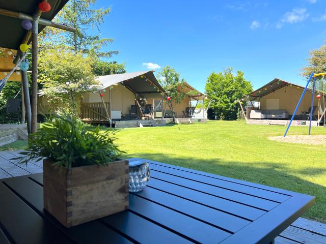 Vue de la maison de vacances