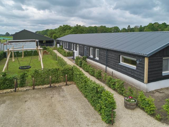 Uitzicht van vakantiehuis