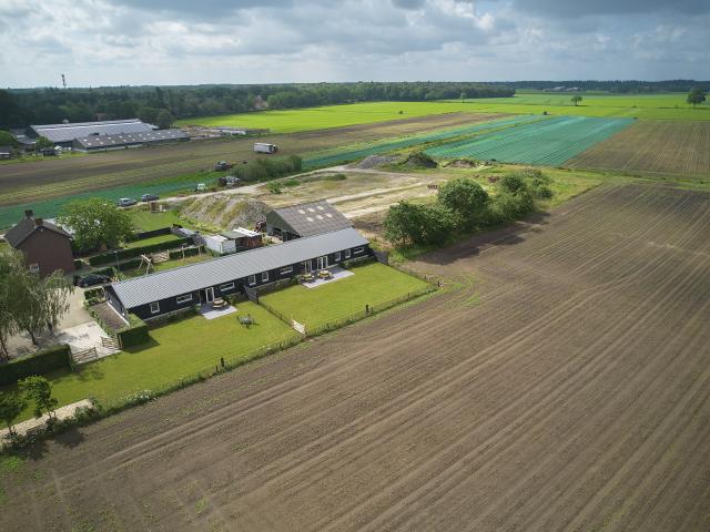Vue de la maison de vacances