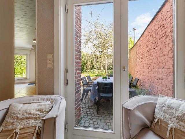 Uitzicht van vakantiehuis