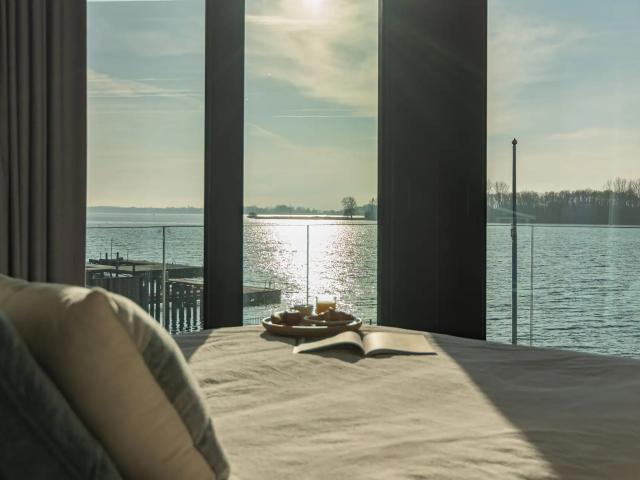 Vue de la maison de vacances