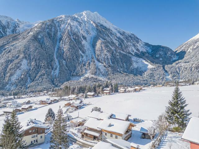 Uitzicht van vakantiehuis