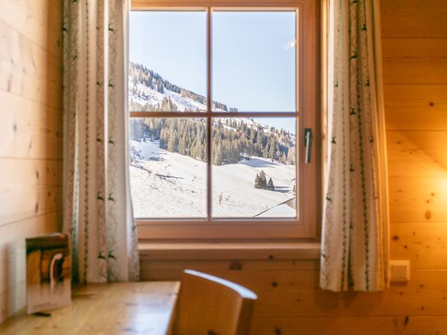 Vue de la maison de vacances