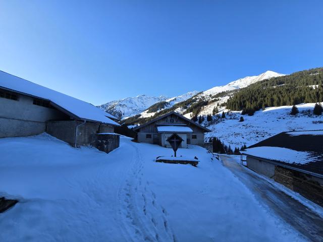 Vue de la maison de vacances