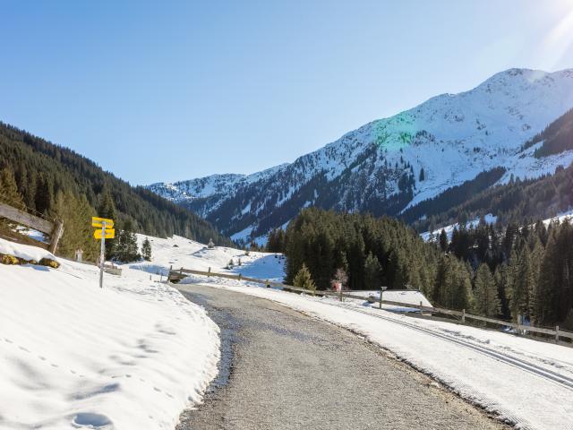 Vue de la maison de vacances