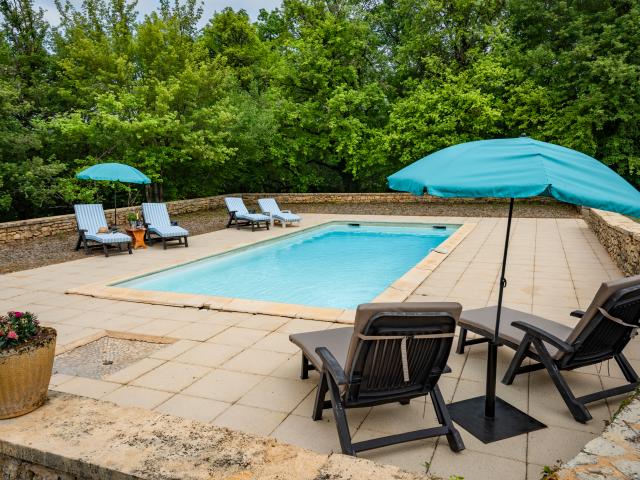 Pool des Ferienhauses