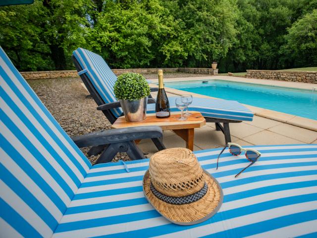 Pool des Ferienhauses