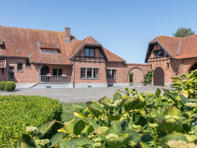 Vue de la maison de vacances