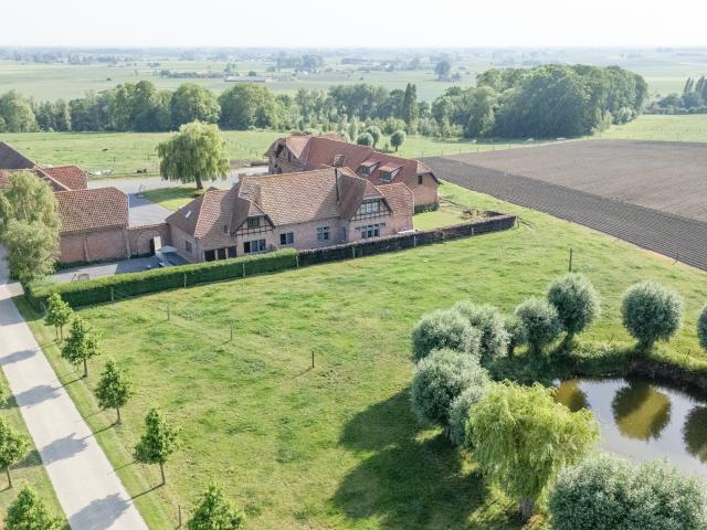 Vue de la maison de vacances