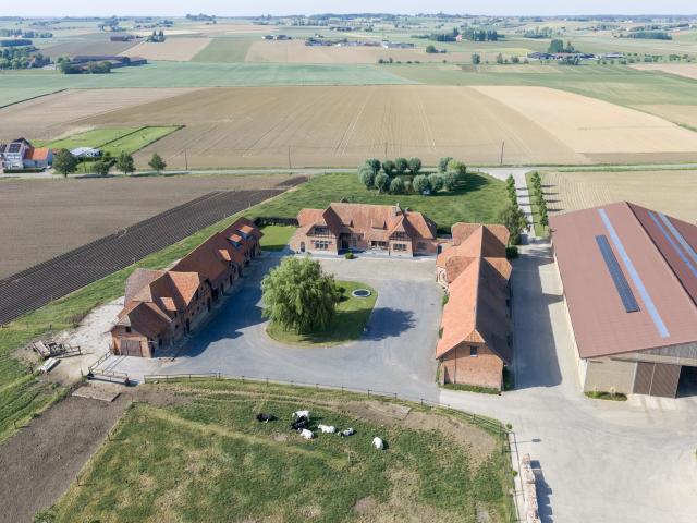 Vue de la maison de vacances