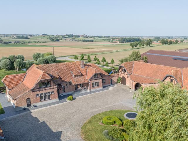 Vue de la maison de vacances