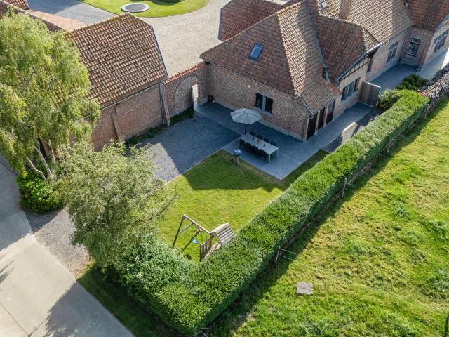 Vue de la maison de vacances