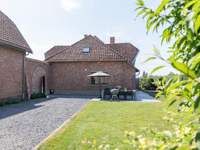 Vue de la maison de vacances