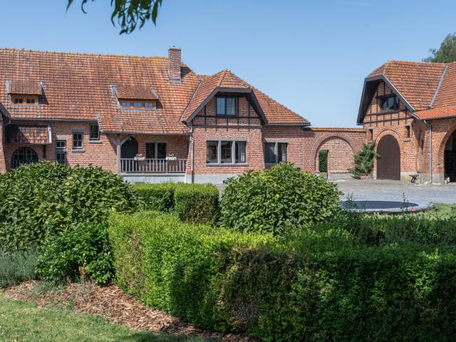 Vue de la maison de vacances
