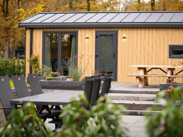 Uitzicht van vakantiehuis