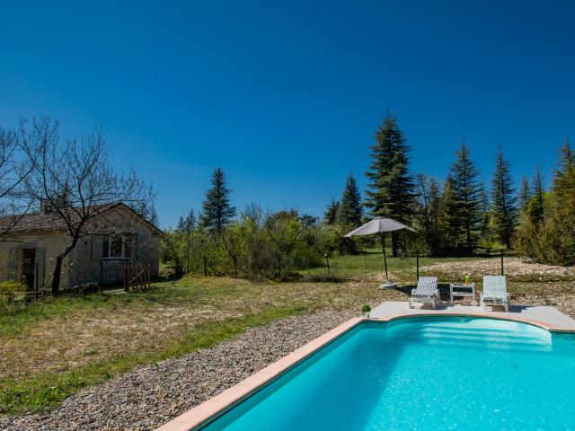 Piscine maison de vacances