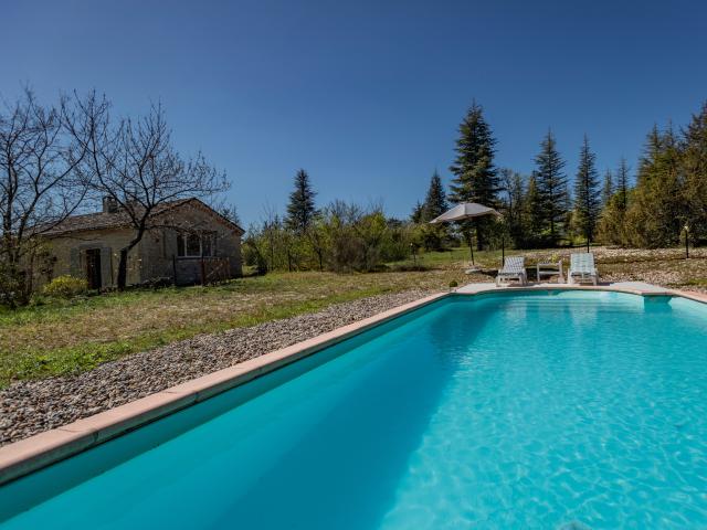 Piscine maison de vacances
