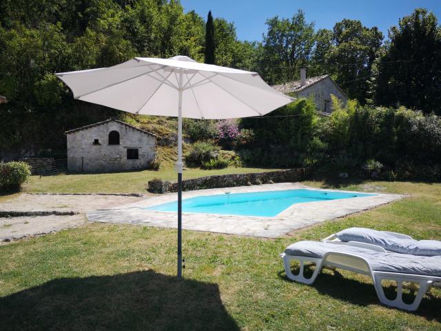 Piscine maison de vacances