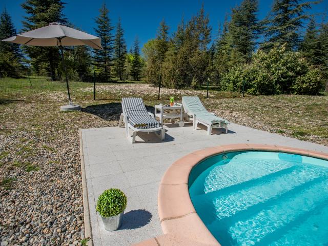 Piscine maison de vacances