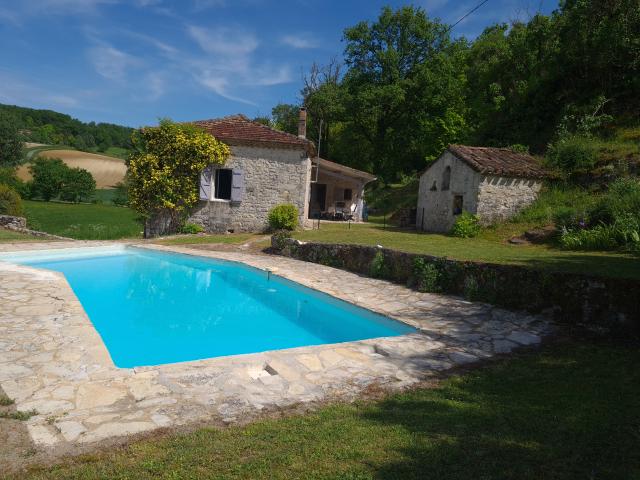 Piscine maison de vacances