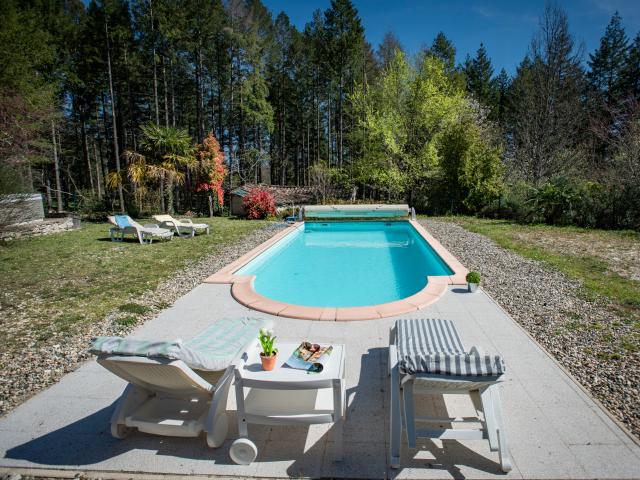 Piscine maison de vacances