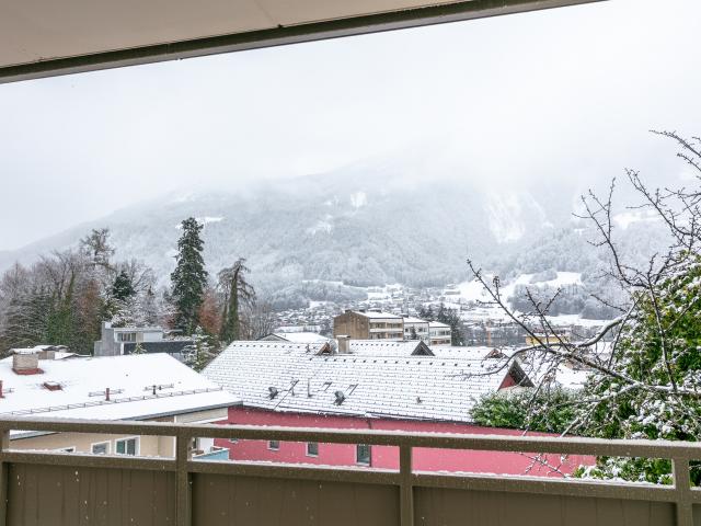 Vue de la maison de vacances