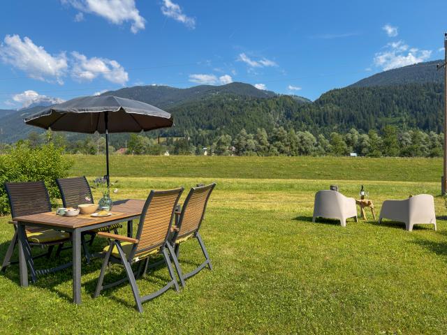 Vue de la maison de vacances