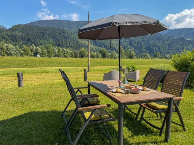 Vue de la maison de vacances