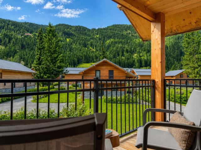 Vue de la maison de vacances
