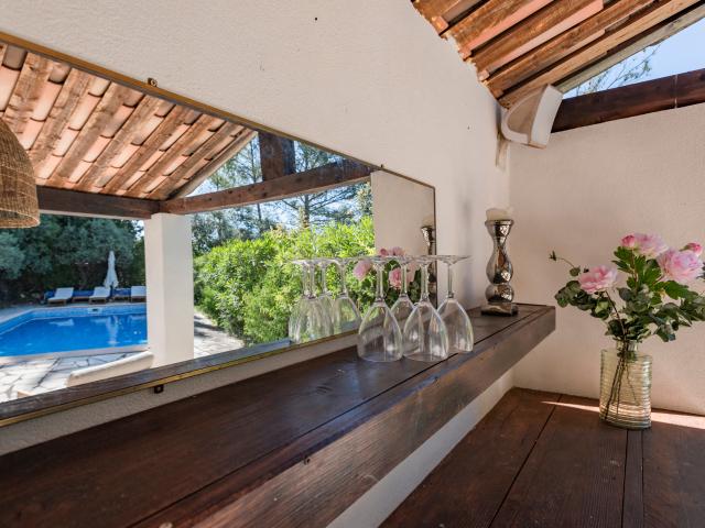 Pool des Ferienhauses