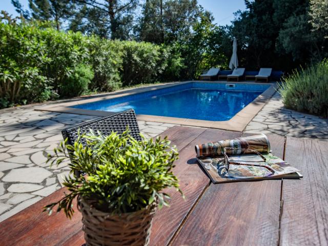 Pool des Ferienhauses