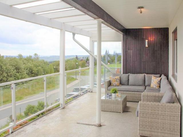 Vue de la maison de vacances