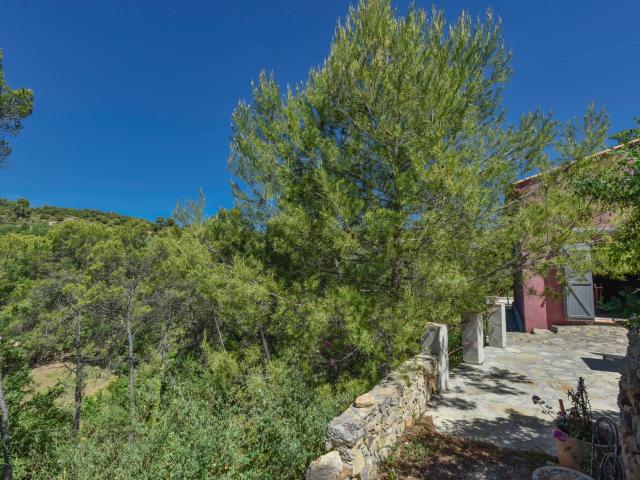 Vue de la maison de vacances