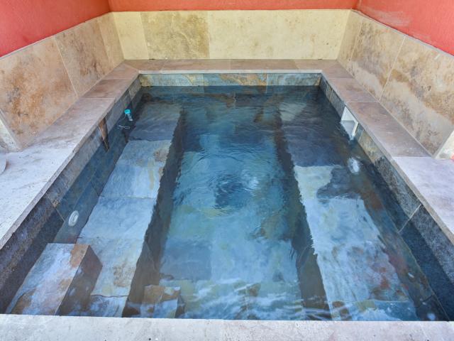 Piscine maison de vacances