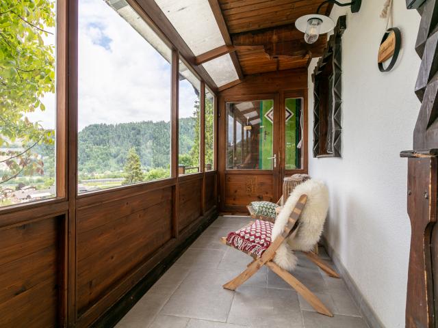 Uitzicht van vakantiehuis