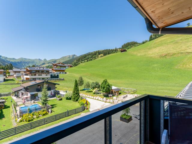 Vue de la maison de vacances