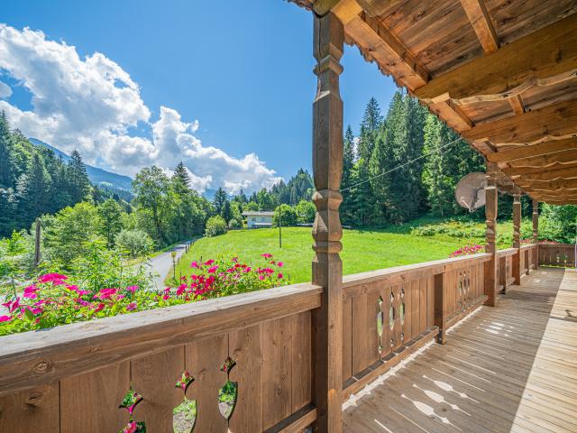 Aussicht vom Ferienhaus
