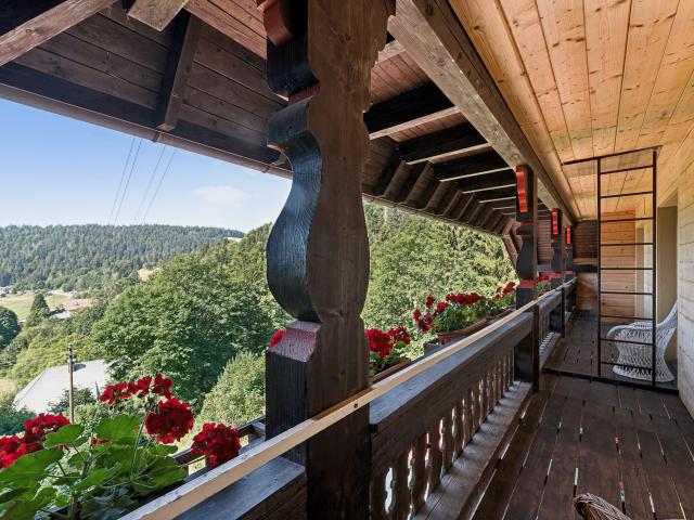 Aussicht vom Ferienhaus