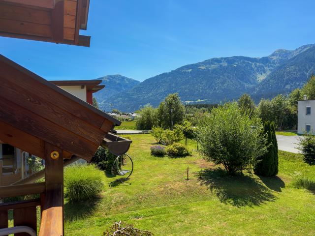 Vue de la maison de vacances