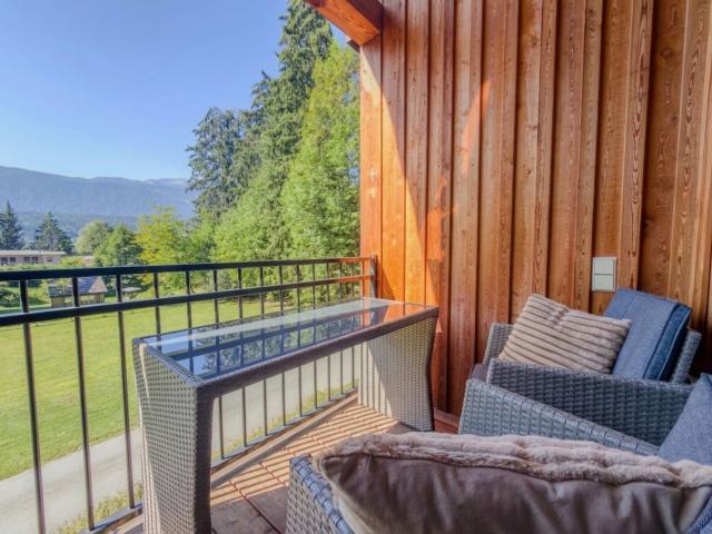 Vue de la maison de vacances