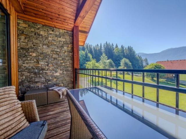 Vue de la maison de vacances